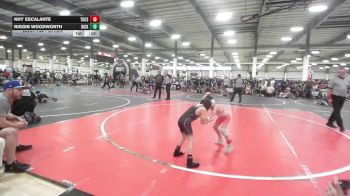 55 lbs 3rd Place - Khy Escalante, Tucson Cyclones vs Riggin Woodworth, Dickinson WC
