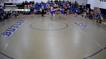 139-146 lbs Round 1 - Elijah Brosius, Cranberry / Bad Karma vs Jackson Pollick, Kiski Area