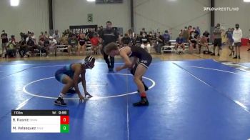 110 lbs Consolation - Bryson Rasnic, Okwa vs Miles Velasquez, Team Tulsa