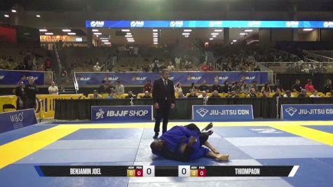 THIOMPSON TAWEDZERWA vs BENJAMIN JOEL ZAPATA 2026 Pan Jiu Jitsu IBJJF Championship