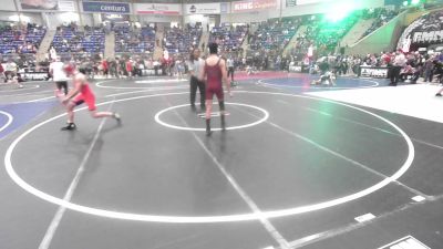 135 lbs Round Of 32 - Edwin Arellano, Altona Middle School vs Levi Gibson, Crowley County