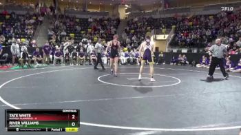 190 lbs Semis - River Williams, Alburnett vs Tate White, Nashua-Plainfield