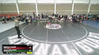 54 lbs Quarters & Wb (16 Team) - Bentley Baker, Utah Gold vs Bear Holloway, Mat Demons