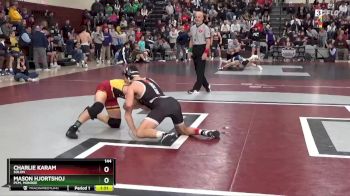 144 lbs Round 1 - Charlie Karam, Solon vs Mason Hjortshoj, PCM, Monroe