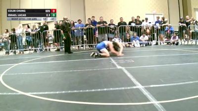 144 lbs Consi Of 32 #1 - Colin Chung, Royalty WC vs Israel Lucas, El Rancho HS