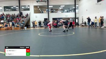 165 lbs Champ. Round 1 - Jesse Herrera, Wabash vs Drake Egan, Indiana Tech