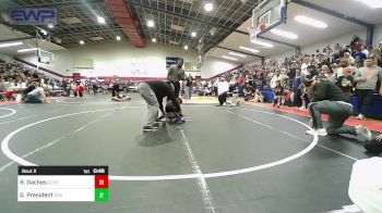 40 lbs Round Of 16 - Raiden Gaches, Cleveland Take Down Club vs Gerami President, Victory Combat Sports