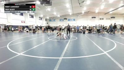 60 lbs Round Of 32 - Vinny Lashaway, OH vs Troy Scott, NC