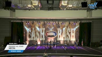 Prodigy All Stars - Neon [2024 L1 Junior Day 2] 2024 Cheer Power Cash Bash Showdown Galveston