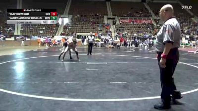 1A-4A 144 Cons. Semi - James Andrew Ingalls, Montgomery Catholic Prep School vs Matthew Bru, Satsuma