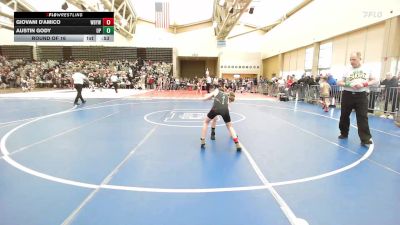 78-M lbs Round Of 16 - Giovani D'Amico, Williamstown Braves Youth Wrestling vs Austin Gody, Upper Perkiomen