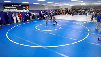 150 lbs Cons. Round 2 - Aden Bremmer, Evangelical Christian vs Bradley Goodwin, Tullahoma