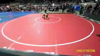 115 lbs 1/4 Finals - Zoey Freeman, Bristow Youth Wrestling vs Justice Anthony, Patriots Wrestling Club