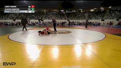 175 lbs Consi Of 8 #1 - Laney Horine, Unattached vs Alayna Hampton, Taft Middle School