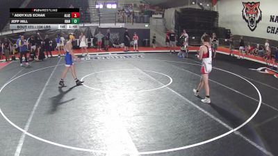 126 lbs Champ. Round 2 - Addyxus Echak, Alaska vs Jeff Hill, Idaho