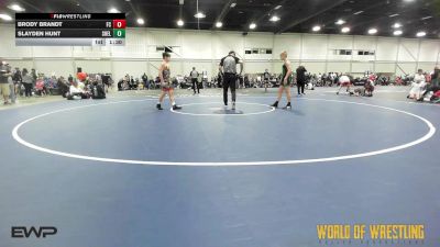 110 lbs Rr Rnd 5 - Brody Brandt, Full Circle 12U vs Slayden Hunt, Shelton Wrestling Academy 12U