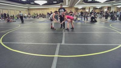 130 lbs Consi Of 16 #2 - Kenzie Davis, No Team vs Audali Martinez, Trojan Elite