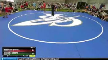 182 lbs Placement Matches (8 Team) - De`Alcapon Veazy, Indiana Gold vs Wesley Hodges, Idaho