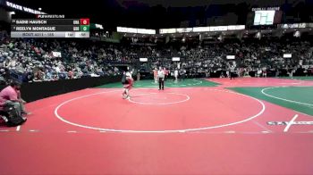 155 lbs Cons. Round 3 - Reelyn Montague, GORA vs Sadie Hausch, Unattached
