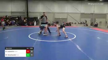 90 lbs Final - Bradley Lazzerini, Aggression Legionaries 3 vs Mason Kutylowski, Roundtree Wrestling Academy 14U