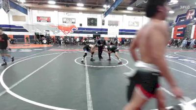 144 lbs Champ. Round 3 - Sebastian Rodriguez, Palm Desert vs Lucas Wozniak, Norco