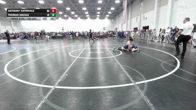 106 lbs Consi Of 32 #1 - Anthony Sateriale, MA vs Thomas Matias, NY