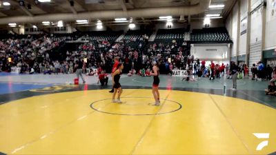 92-100 lbs Semifinal - Reanna Spangler, Maize Wrestling Club vs Hadley Stokes, Pikes Peak Warriors