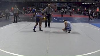 90 lbs 5th Place - Myles James, Division Bell Wrestling vs Akeem Mitchell, Cuba Wrestling