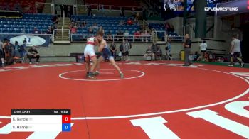 145 lbs Cons 32 #1 - Corbern Garcia, Colorado vs Samuel Harris, Georgia