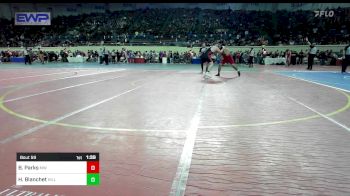 200 lbs Round Of 64 - Bronson Parks, Millwood vs Hayden Blanchet, Hilldale