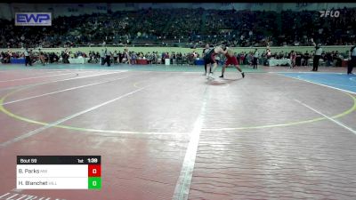 200 lbs Round Of 64 - Bronson Parks, Millwood vs Hayden Blanchet, Hilldale