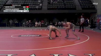 197 lbs 1st Place Match - Trenton Blomquist, Embry-Riddle (Ariz.) vs Asher Ruchti, Southern Oregon