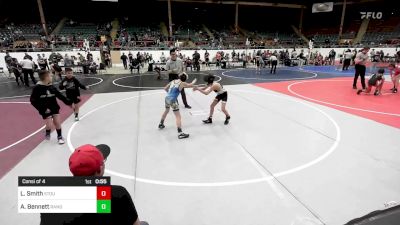 78 lbs Consi Of 4 - Liam Smith, Stout Wr Ac vs Anson Bennett, Randall Youth WC