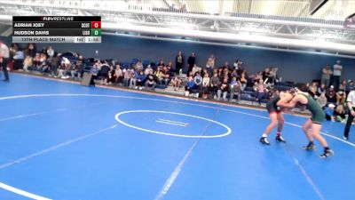 138 lbs 13th Place Match - Hudson Davis, Lincoln Southwest vs Adrian Joey, Scottsbluff