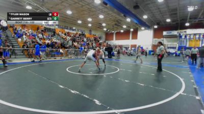 132 lbs 3rd Place Match - Tyler Mason, La Mirada vs Garrett Berry, Alta Loma