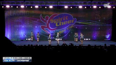 CDX Elite - CrossFire [2026 L2 Mini - D2 Day 2] 2026 Spirit Cheer Grand Nationals