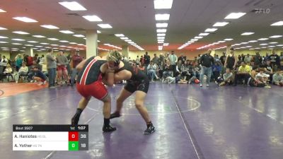 220 lbs Rr Rnd 2 - Aris Haniotes, Gladiators HS vs Andrew Yother, Team Nauman Red HS