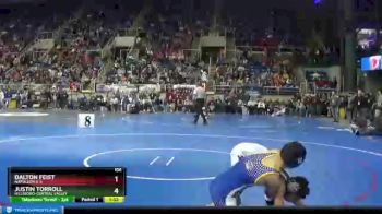 106 lbs Champ. Round 1 - Dalton Feist, Napoleon G-S vs Justin Torroll, Hillsboro-Central Valley