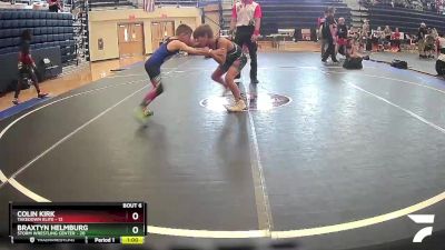 70 lbs Semis & 1st Wrestleback (8 Team) - Braxtyn Helmburg, Storm Wrestling Center vs Colin Kirk, Takedown Elite