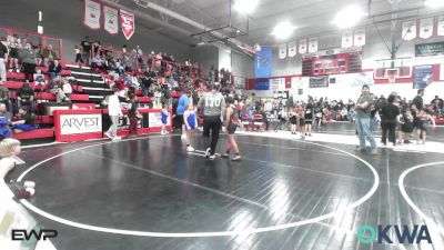 80 lbs Consolation - Reilas Sanchez, Locust Grove Youth Wrestling vs Callie Davis, Hornet Wrestling Club