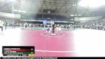 79 lbs Champ. Round 1 - Joseph Manibusan, Washington vs Lance Somers, CNWC Concede Nothing Wrestling Club