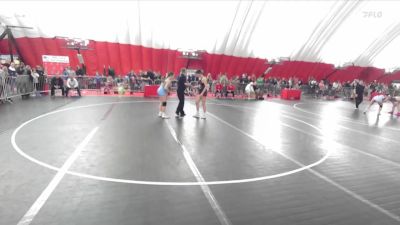 140 lbs Round 3 - Penelope Juarez, Mukwonago Wrestling Club vs Sevanna Hoyer, Team Nazar Training Center
