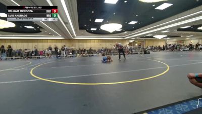 58 lbs Consolation - William Mendoza, Southwest Stallions WC vs Luis Andrade, Wright Wreslting Academy