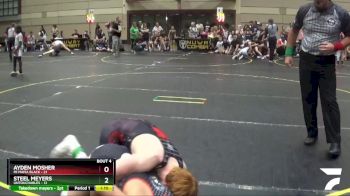 155 lbs Quarterfinals (8 Team) - Steel Meyers, Untouchables vs Ayden Mosher, Mi Mafia Black