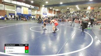 182 lbs Champ. Round 2 - JUAN CARLOS PUGA, Gilroy vs Robert Oropeza, Yorba Linda