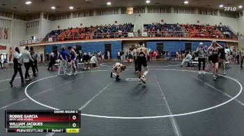 113 lbs Champ. Round 2 - Robbie Garcia, Boys` Latin School vs William Jacques, Georgetown Prep