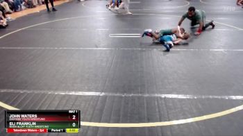 41 lbs Round 2 - John Waters, Eastside Youth Wrestling vs Eli Franklin, River Bluff Youth Wrestling