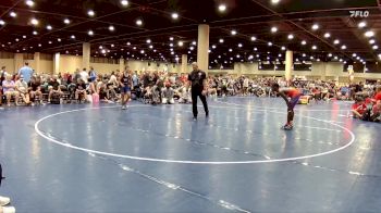 120 lbs Champ. Round 2 - Jeremiah Fesmire, Nashville Wrestling Club vs Garrett Ferguson, Well Trained