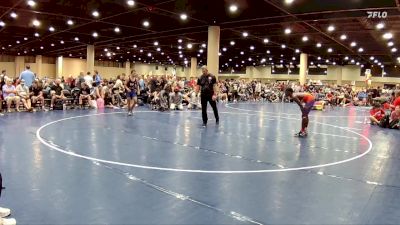 120 lbs Champ. Round 2 - Jeremiah Fesmire, Nashville Wrestling Club vs Garrett Ferguson, Well Trained