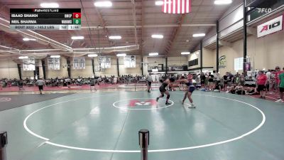 145.2 lbs Rr Rnd 2 - Ibaad Shaikh, University Of Maryland Club Wrestling vs Neil Sharma, Warhawks Wrestling Inc.
